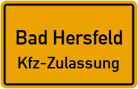 Zulassungstelle Bad Hersfeld